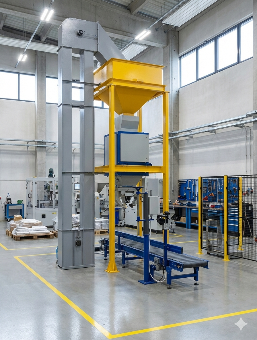 Semi-Automatic Bag Filling Machine